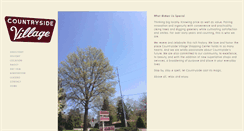 Desktop Screenshot of countryside-village.com