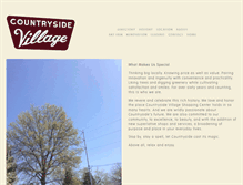 Tablet Screenshot of countryside-village.com